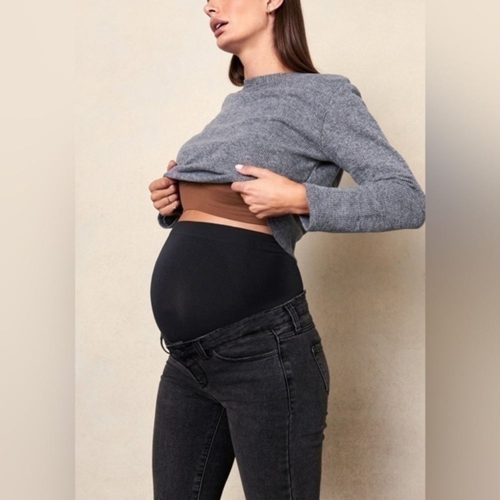 BLANQI DENIM Maternity Belly Support Skinny Jeans